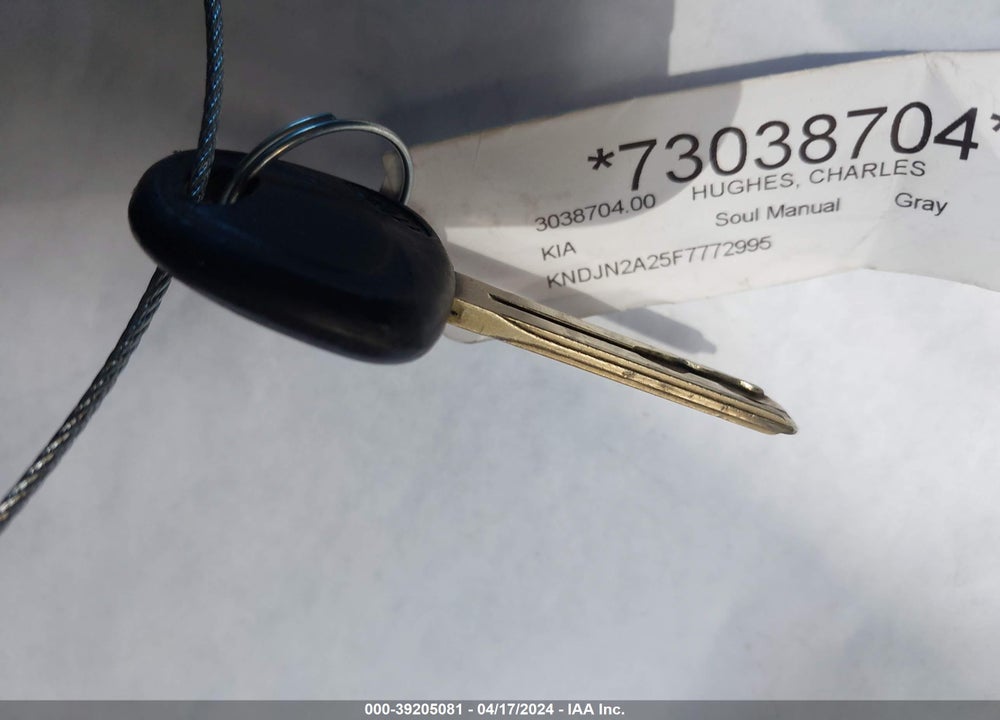 2015 KIA SOUL VIN: KNDJN2A25F7772995