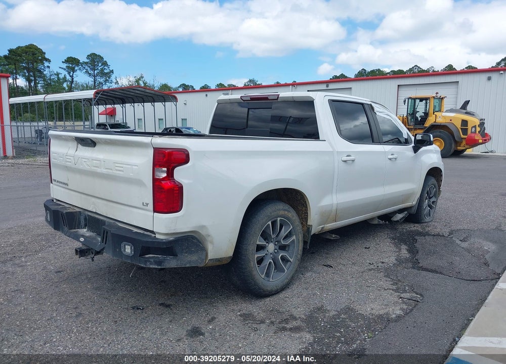 2021 CHEVROLET SILVERADO 1500 4WD SHORT BED LT VIN: 3GCUYDET6MG213167