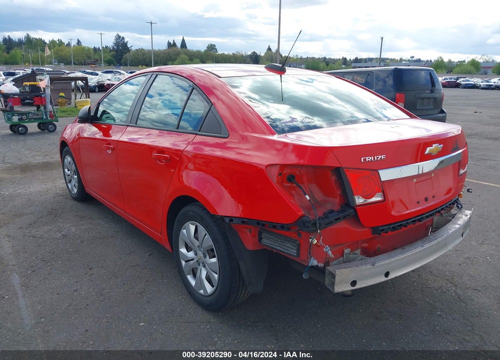 2015 CHEVROLET CRUZE LS AUTO VIN: 1G1PA5SG6F7261192