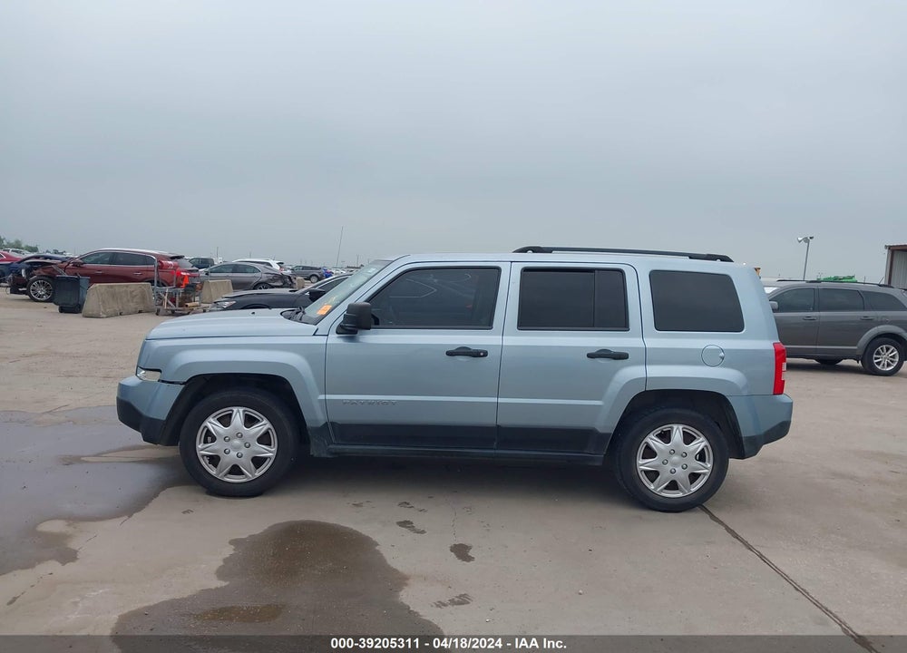 2013 JEEP PATRIOT SPORT VIN: 1C4NJPBB7DD122332