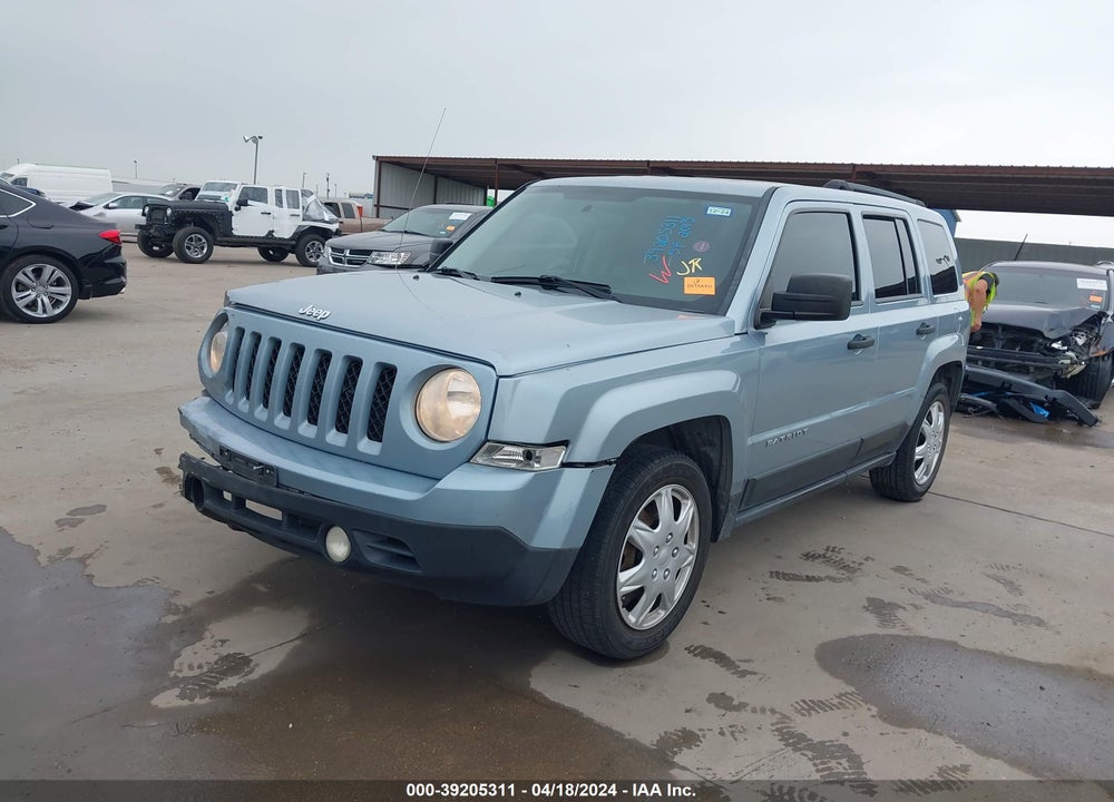 2013 JEEP PATRIOT SPORT VIN: 1C4NJPBB7DD122332