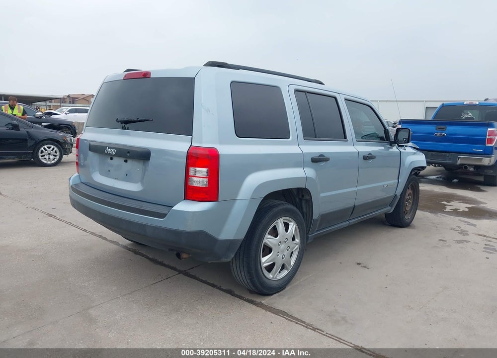 2013 JEEP PATRIOT SPORT VIN: 1C4NJPBB7DD122332
