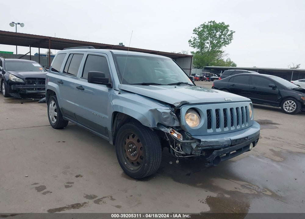 2013 JEEP PATRIOT SPORT VIN: 1C4NJPBB7DD122332