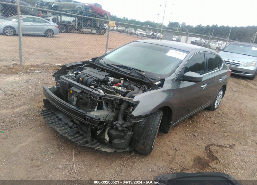 2018 NISSAN SENTRA S VIN: 3N1AB7AP7JY346768