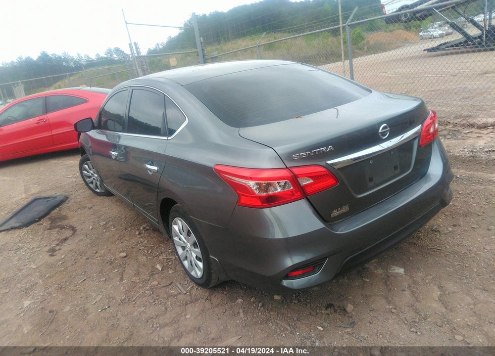 2018 NISSAN SENTRA S VIN: 3N1AB7AP7JY346768