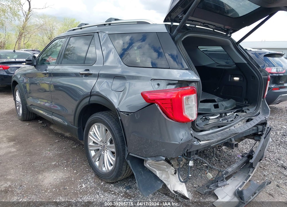 2021 FORD EXPLORER LIMITED VIN: 1FMSK8FH5MGB20478