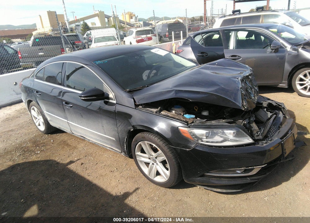 2013 VOLKSWAGEN CC 2.0T SPORT VIN: WVWBP7ANXDE566733