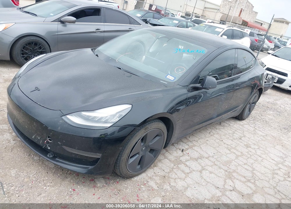 2021 TESLA MODEL 3 LONG RANGE DUAL MOTOR ALL-WHEEL DRIVE VIN: 5YJ3E1EBXMF848232