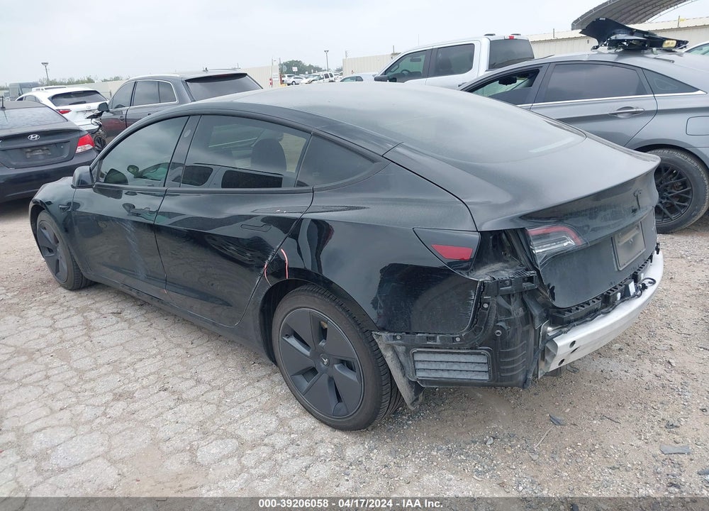 2021 TESLA MODEL 3 LONG RANGE DUAL MOTOR ALL-WHEEL DRIVE VIN: 5YJ3E1EBXMF848232