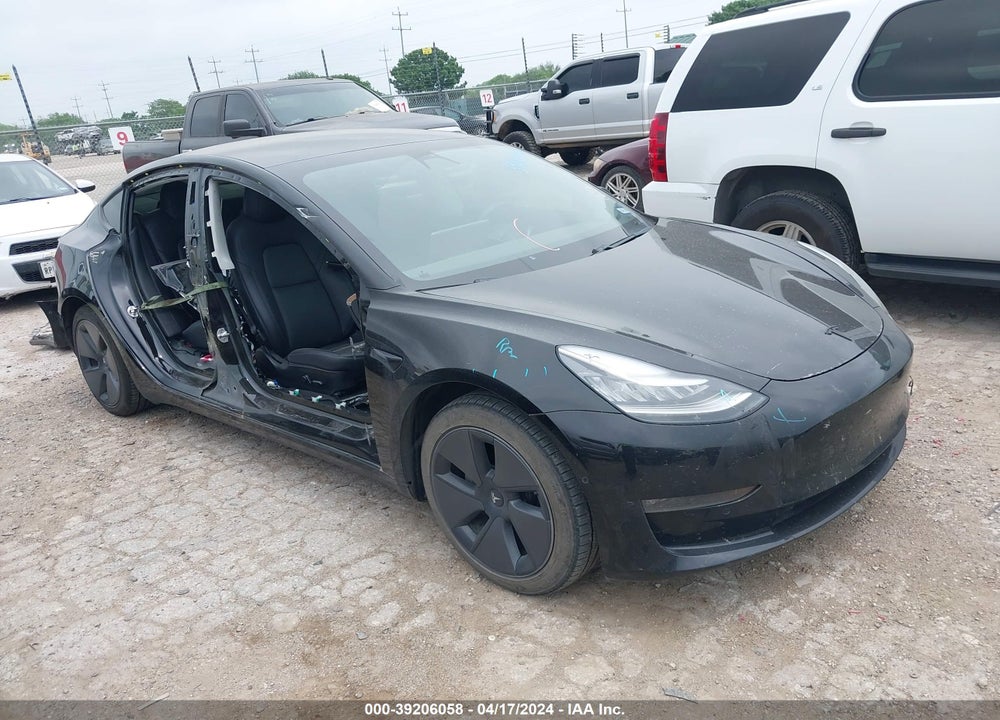 2021 TESLA MODEL 3 LONG RANGE DUAL MOTOR ALL-WHEEL DRIVE VIN: 5YJ3E1EBXMF848232