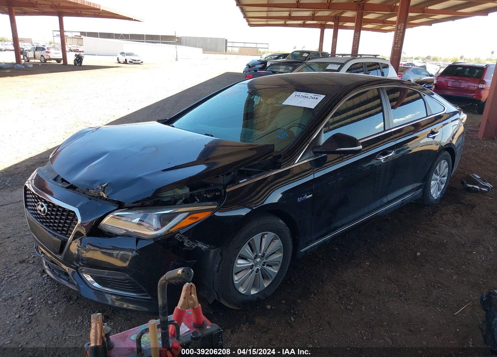 2016 HYUNDAI SONATA HYBRID SE VIN: KMHE24L1XGA031879