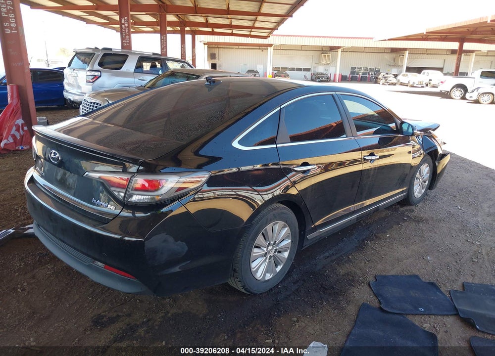 2016 HYUNDAI SONATA HYBRID SE VIN: KMHE24L1XGA031879