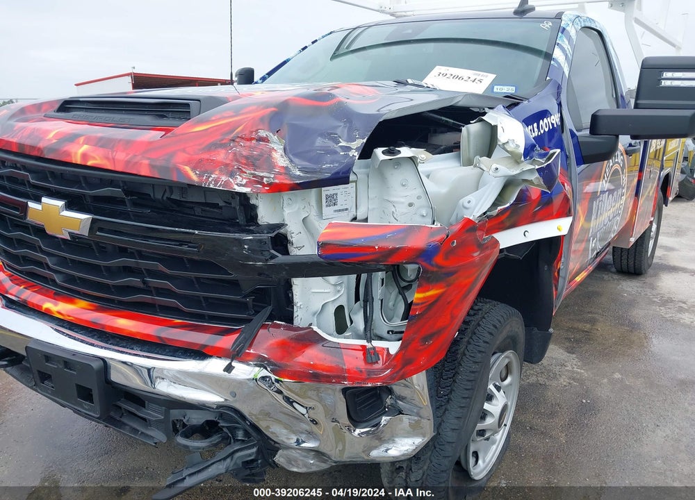 2024 CHEVROLET SILVERADO 2500HD 2WD REGULAR CAB LONG BED WORK TRUCK VIN: 1GB0WLE7XRF220993