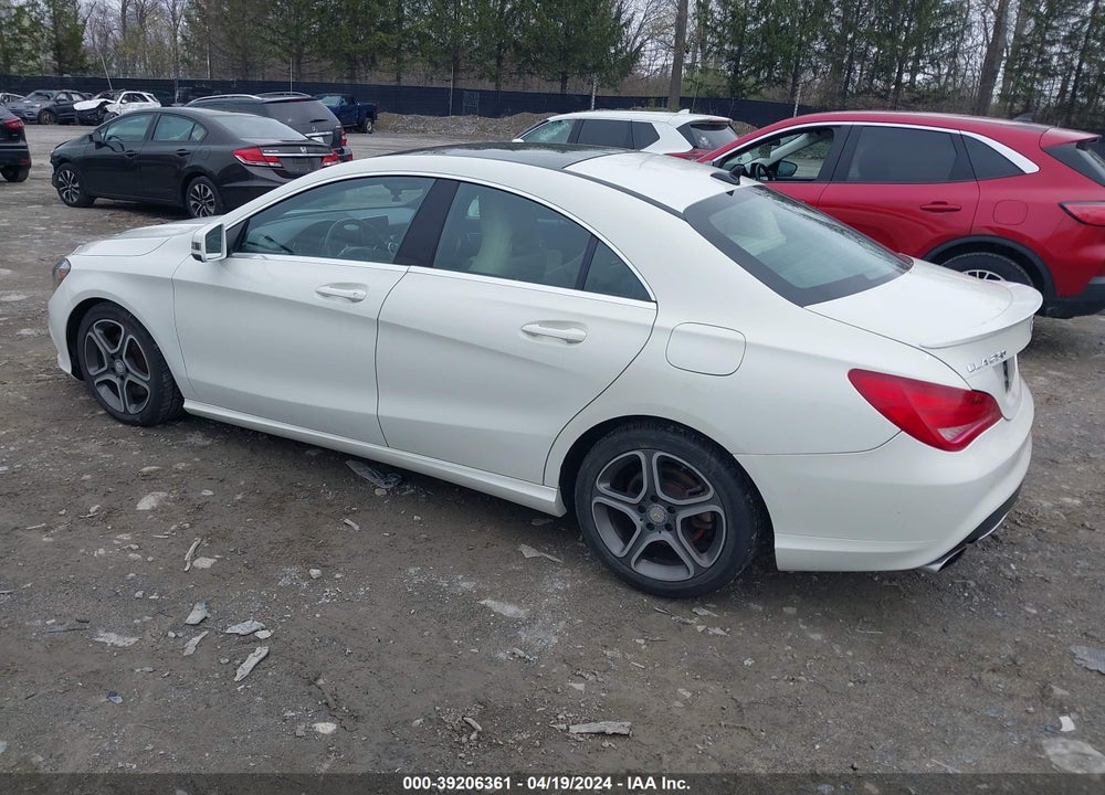 2014 MERCEDES-BENZ CLA 250 4MATIC VIN: WDDSJ4GB5EN108554