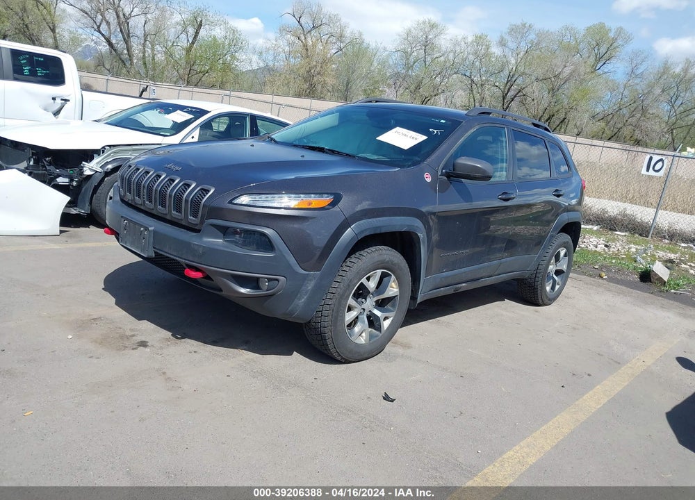 2018 JEEP CHEROKEE TRAILHAWK 4X4 VIN: 1C4PJMBB8JD564278