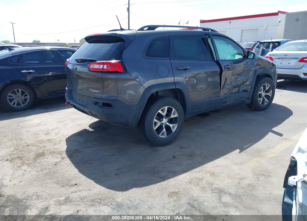 2018 JEEP CHEROKEE TRAILHAWK 4X4 VIN: 1C4PJMBB8JD564278