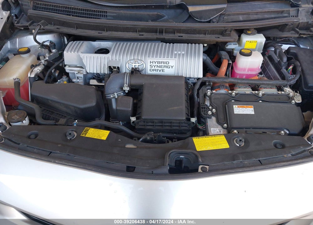 2014 TOYOTA PRIUS TWO VIN: JTDKN3DU6E0366061