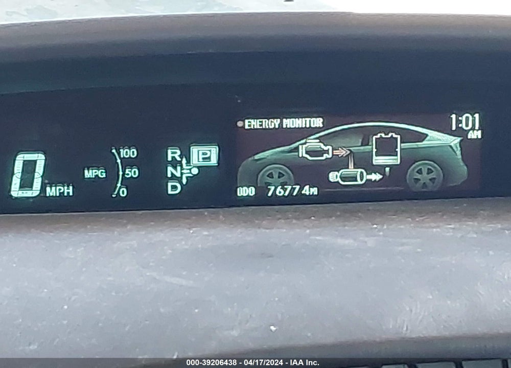 2014 TOYOTA PRIUS TWO VIN: JTDKN3DU6E0366061
