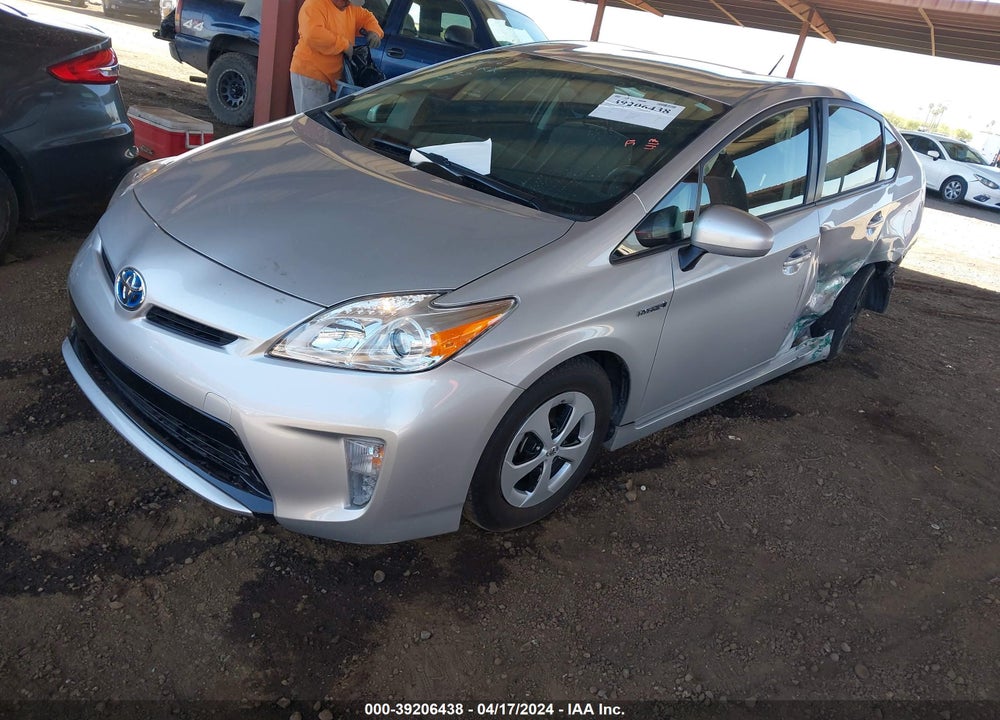 2014 TOYOTA PRIUS TWO VIN: JTDKN3DU6E0366061
