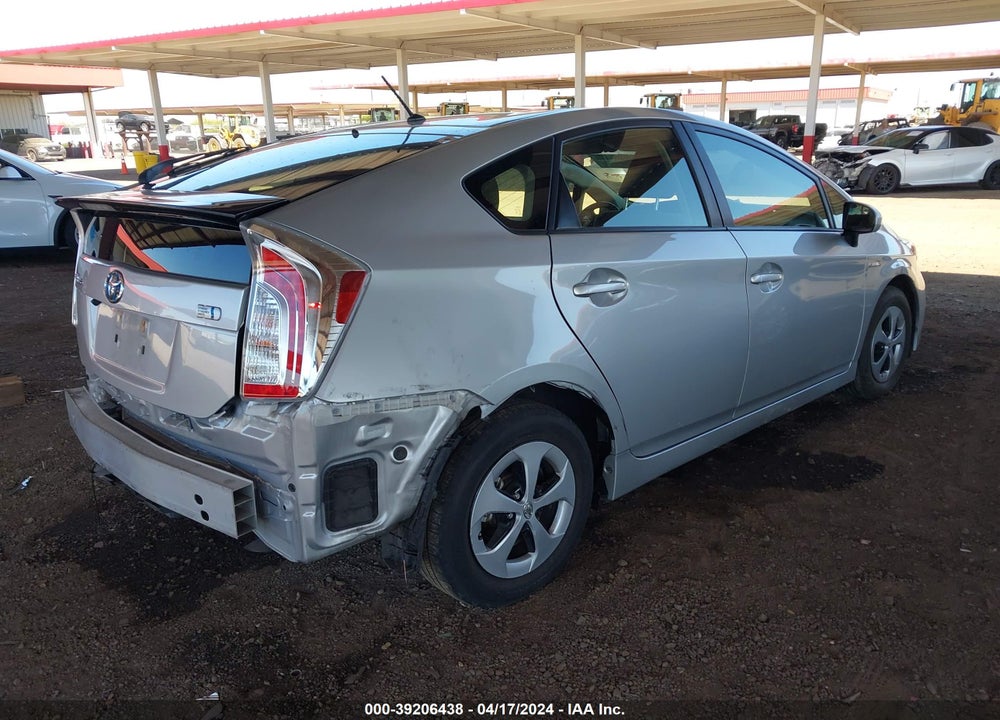 2014 TOYOTA PRIUS TWO VIN: JTDKN3DU6E0366061