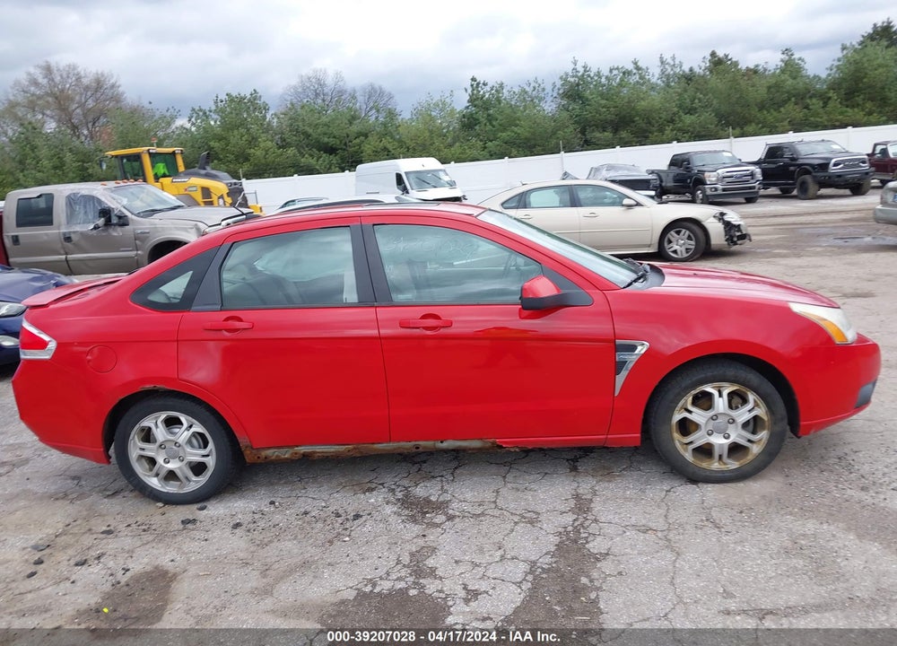 2008 FORD FOCUS SE/SES VIN: 1FAHP35N68W227020