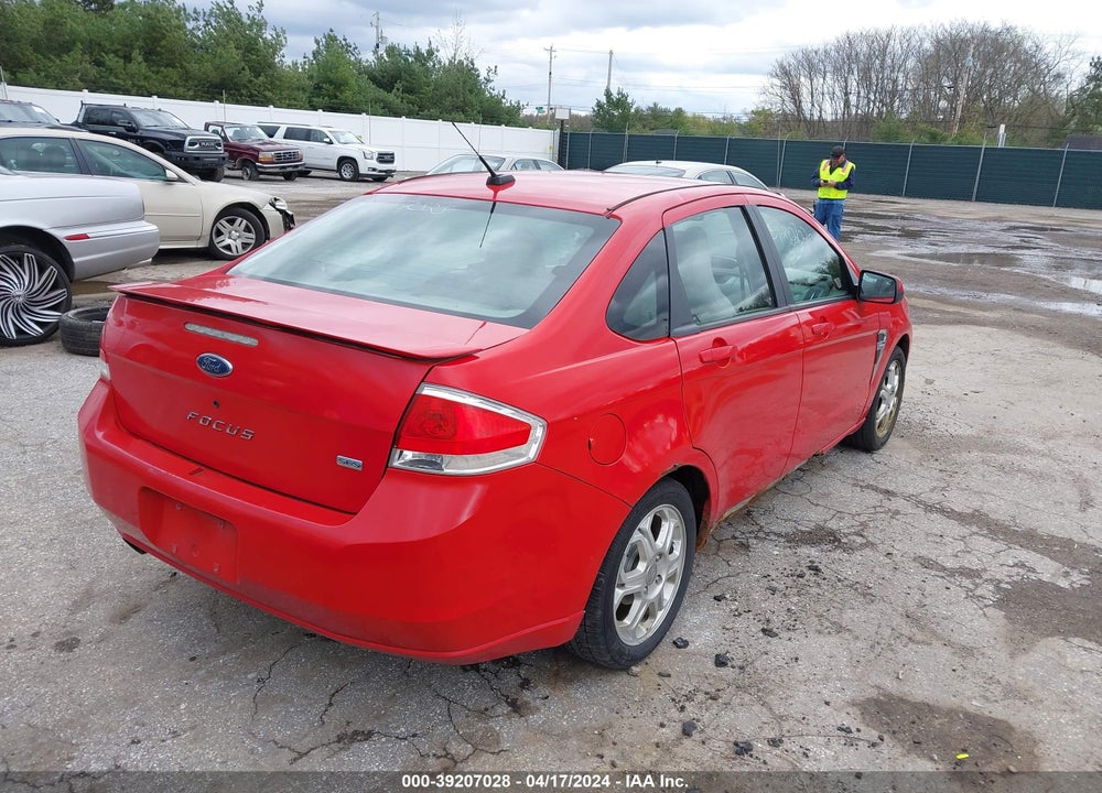2008 FORD FOCUS SE/SES VIN: 1FAHP35N68W227020