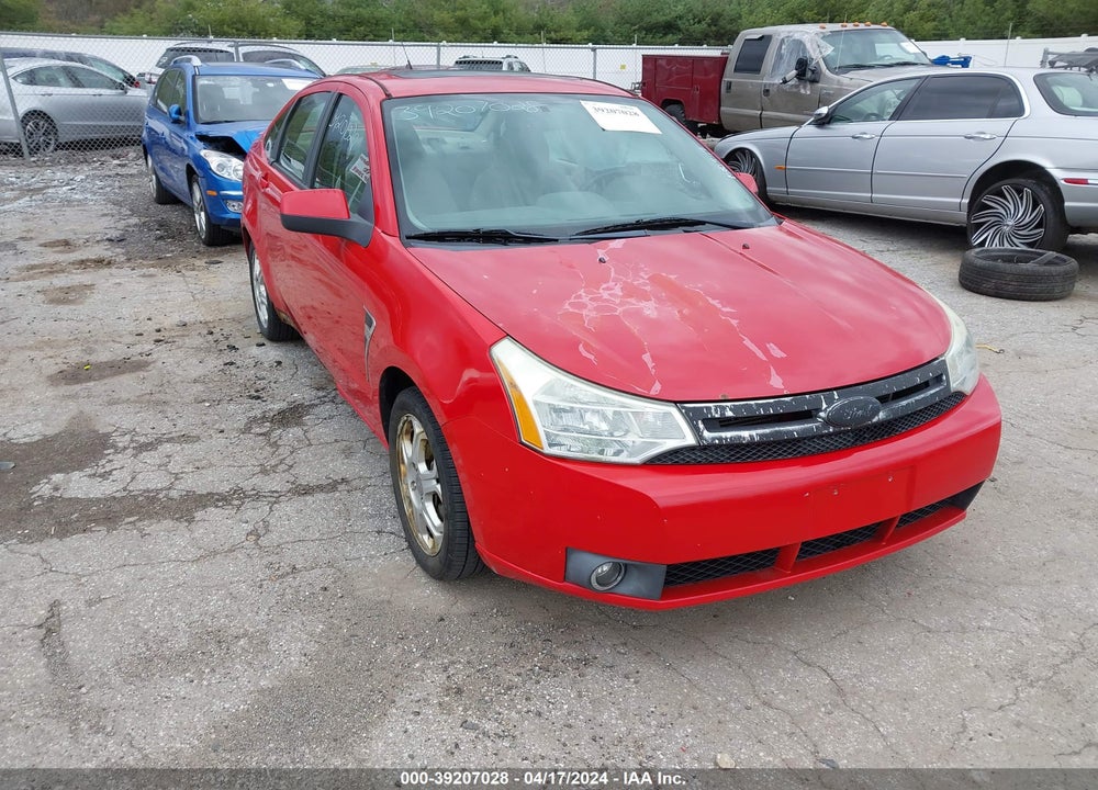2008 FORD FOCUS SE/SES VIN: 1FAHP35N68W227020