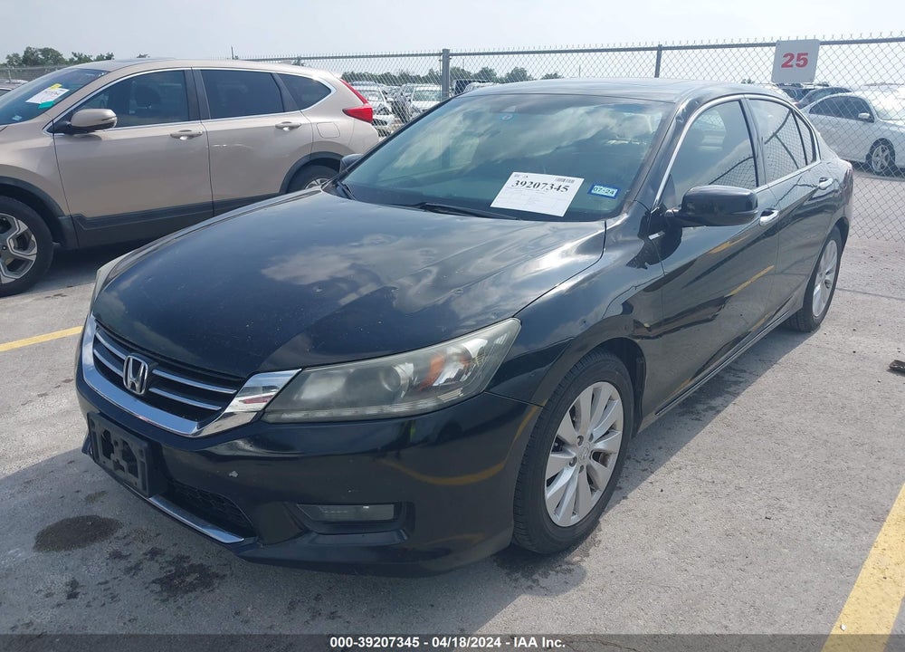 2014 HONDA ACCORD EX-L V-6 VIN: 1HGCR3F87EA032075