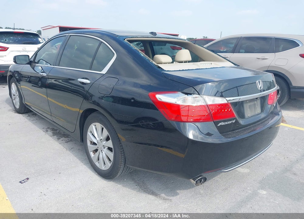 2014 HONDA ACCORD EX-L V-6 VIN: 1HGCR3F87EA032075