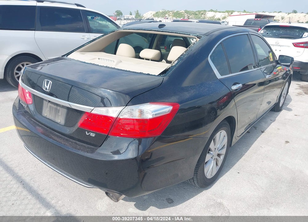 2014 HONDA ACCORD EX-L V-6 VIN: 1HGCR3F87EA032075