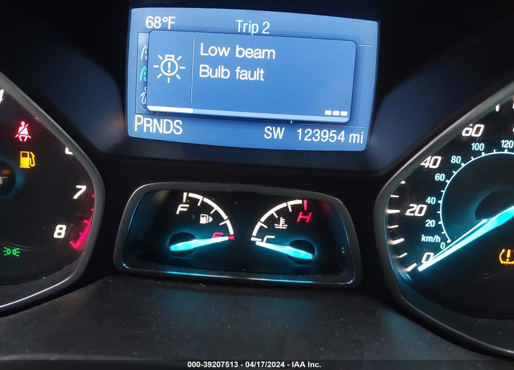 2014 FORD ESCAPE S VIN: 1FMCU0F73EUD99598