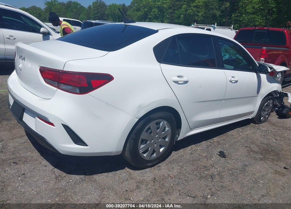 2022 KIA RIO LX VIN: 3KPA24AD7NE510531
