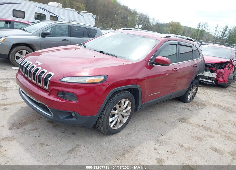 2015 JEEP CHEROKEE LIMITED VIN: 1C4PJMDS8FW697714
