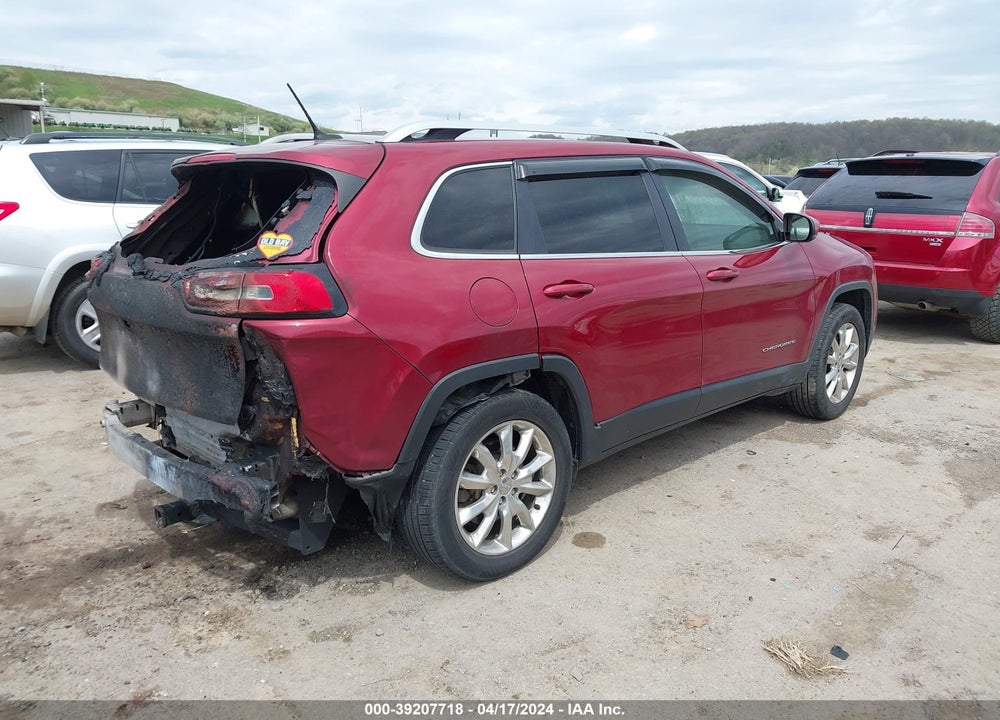 2015 JEEP CHEROKEE LIMITED VIN: 1C4PJMDS8FW697714