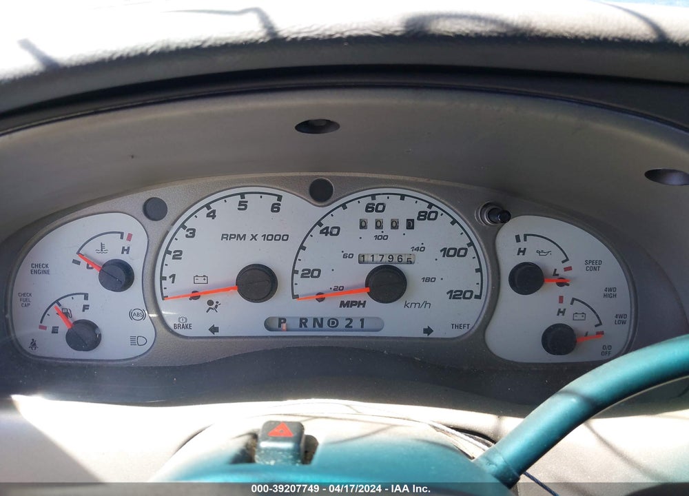 2001 FORD EXPLORER SPORT TRAC VIN: 1FMZU77E11UC07413