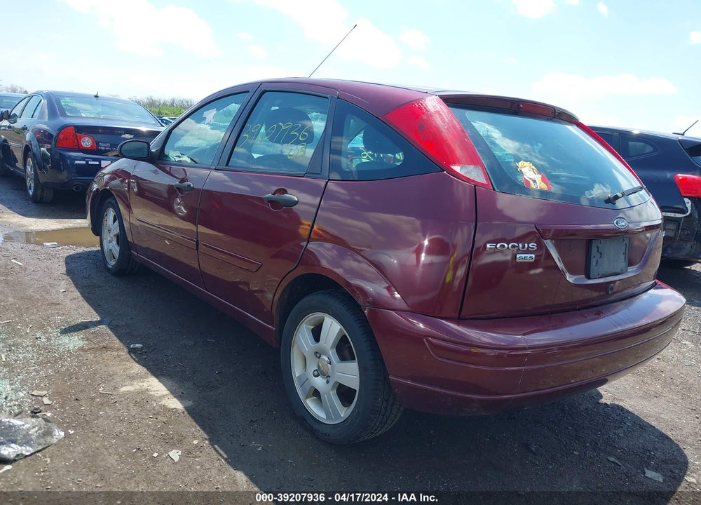 2006 FORD FOCUS ZX5 VIN: 1FAFP37N36W169014