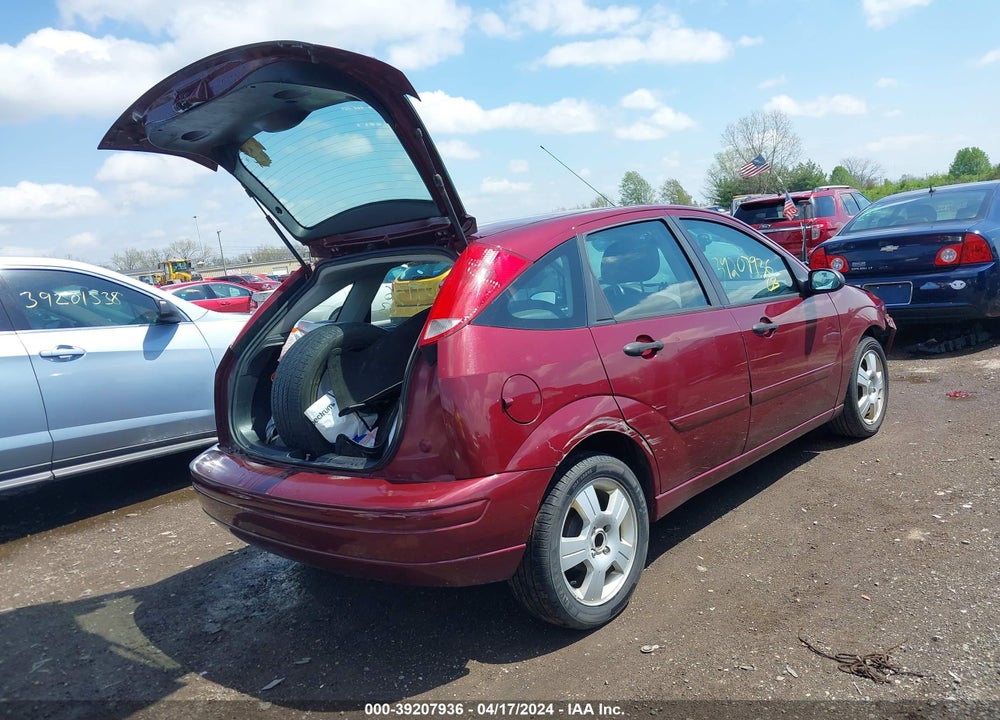 2006 FORD FOCUS ZX5 VIN: 1FAFP37N36W169014