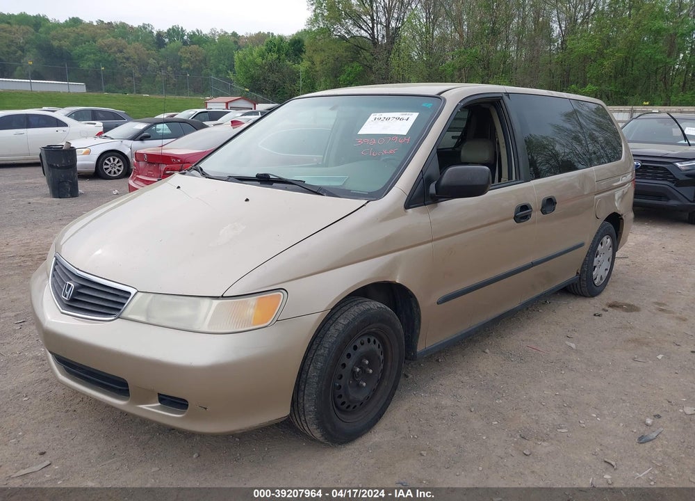 2001 HONDA ODYSSEY LX VIN: 2HKRL18591H534994