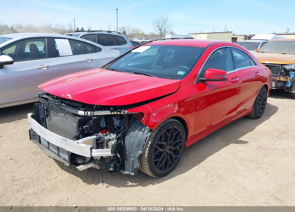 2017 MERCEDES-BENZ CLA 250 4MATIC VIN: WDDSJ4GB2HN407875