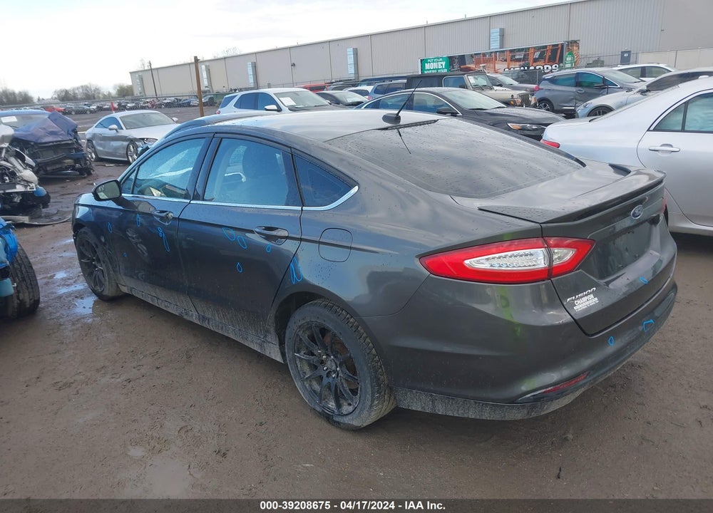 2016 FORD FUSION S VIN: 3FA6P0G70GR295898