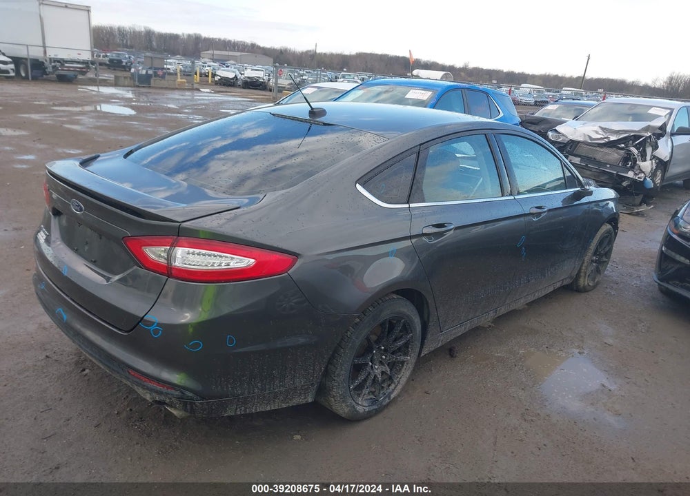 2016 FORD FUSION S VIN: 3FA6P0G70GR295898