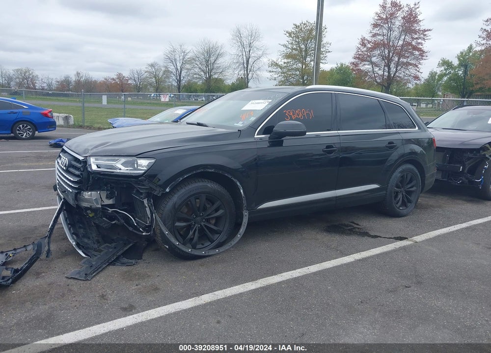 2017 AUDI Q7 3.0T PREMIUM VIN: WA1LAAF74HD042934