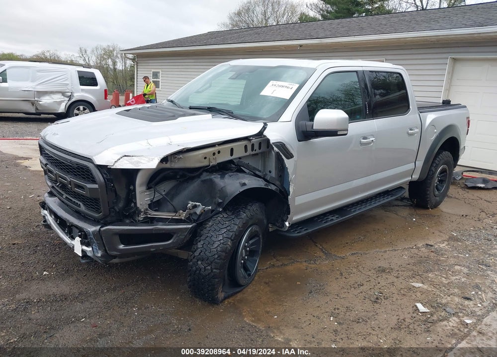 2017 FORD F-150 RAPTOR VIN: 1FTFW1RG0HFA25505