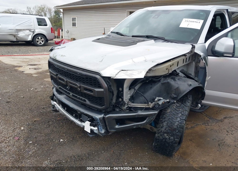 2017 FORD F-150 RAPTOR VIN: 1FTFW1RG0HFA25505