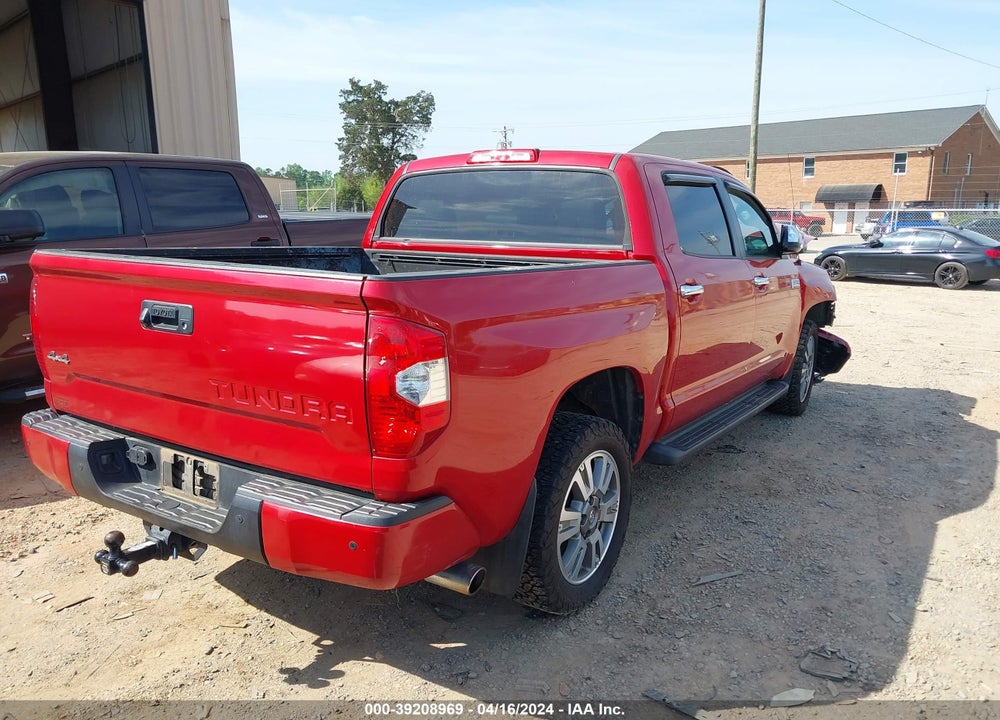 2016 TOYOTA TUNDRA PLATINUM 5.7L V8 VIN: 5TFAW5F10GX554253