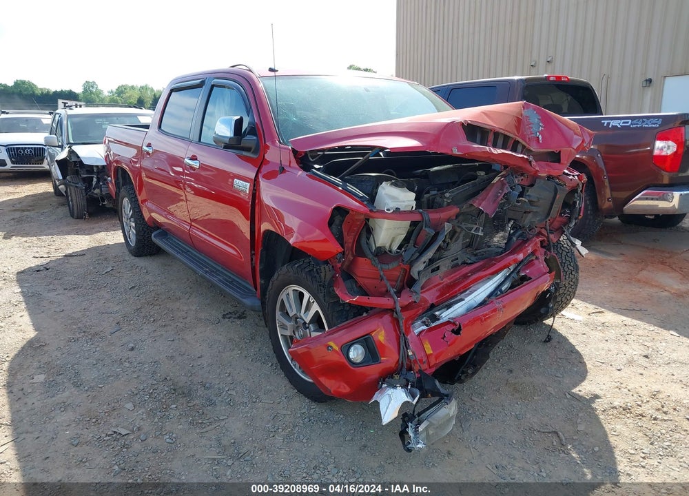 2016 TOYOTA TUNDRA PLATINUM 5.7L V8 VIN: 5TFAW5F10GX554253