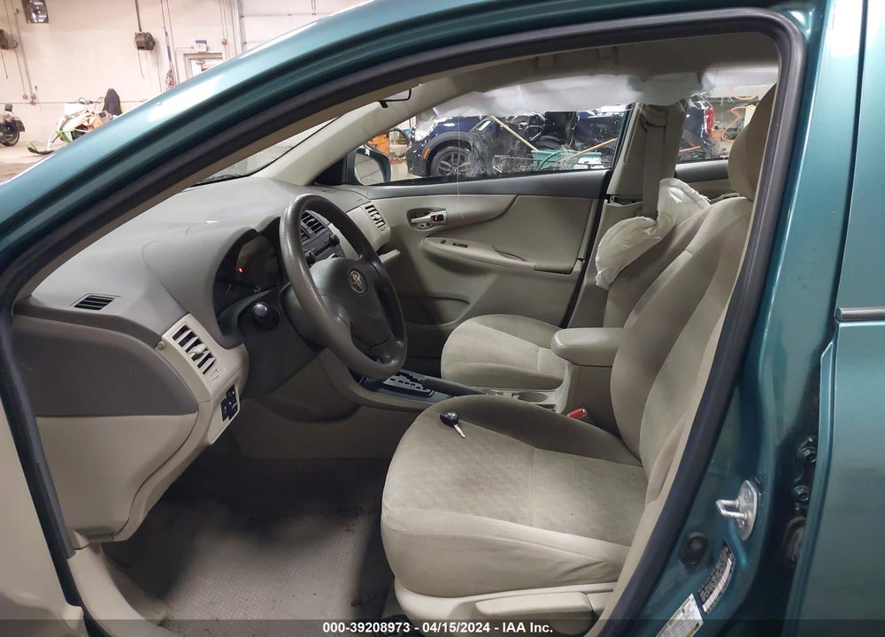 2009 TOYOTA COROLLA LE VIN: 2T1BU40E49C088277