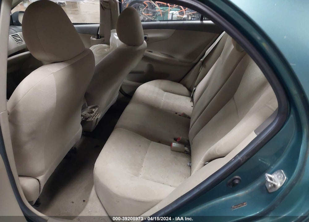 2009 TOYOTA COROLLA LE VIN: 2T1BU40E49C088277
