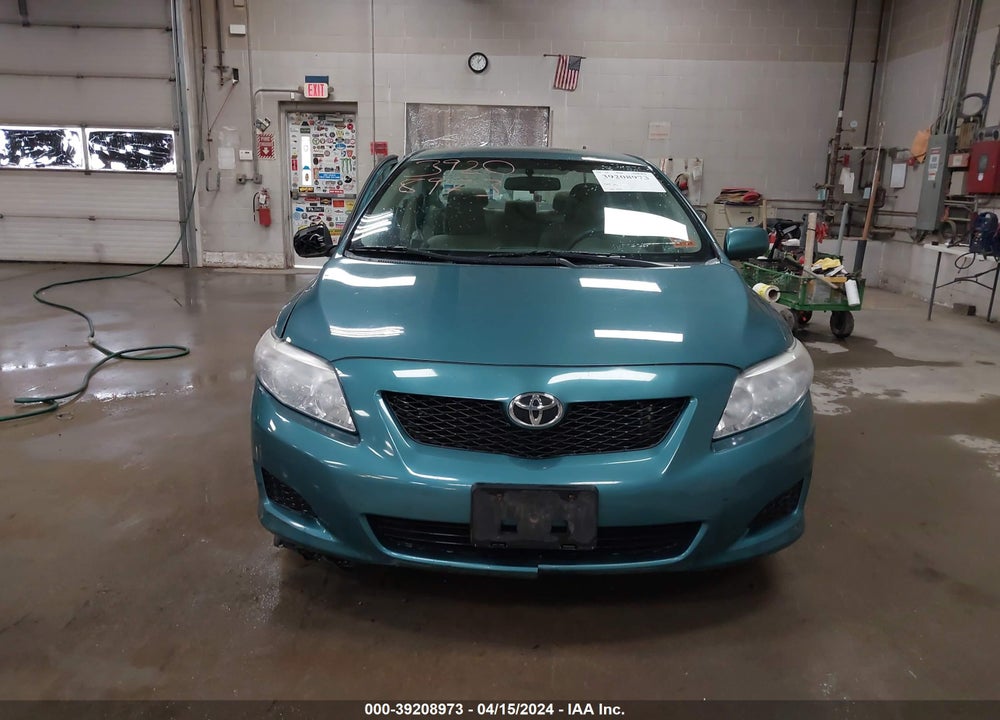 2009 TOYOTA COROLLA LE VIN: 2T1BU40E49C088277