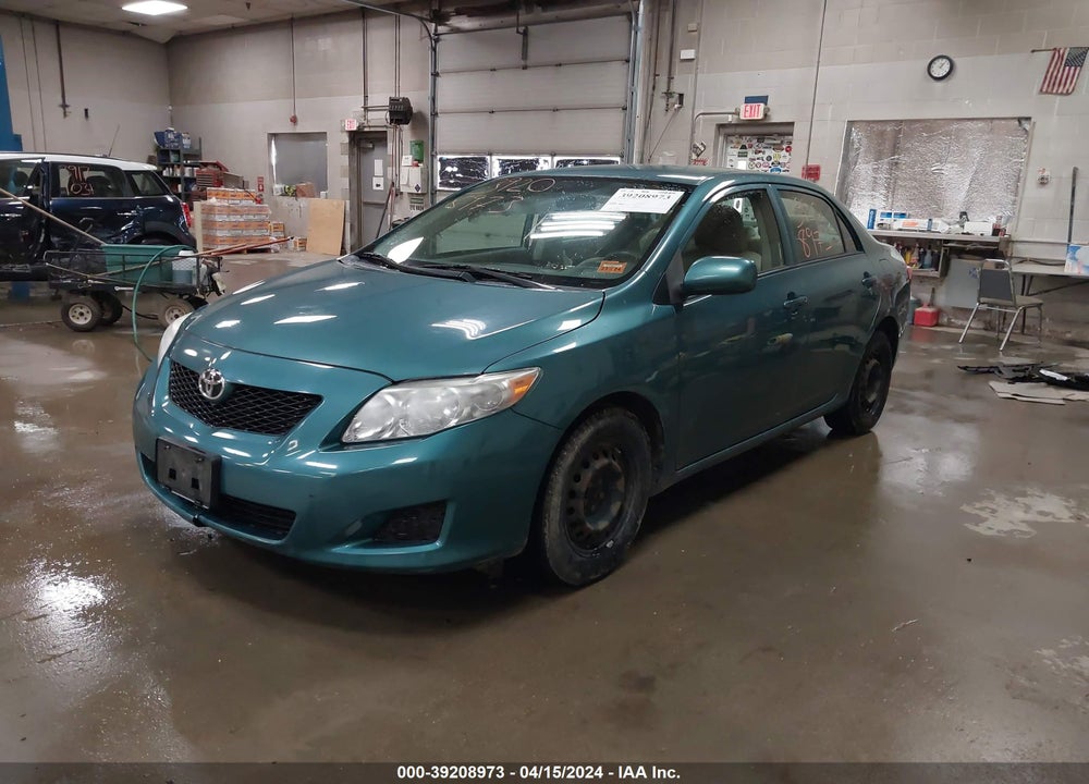 2009 TOYOTA COROLLA LE VIN: 2T1BU40E49C088277